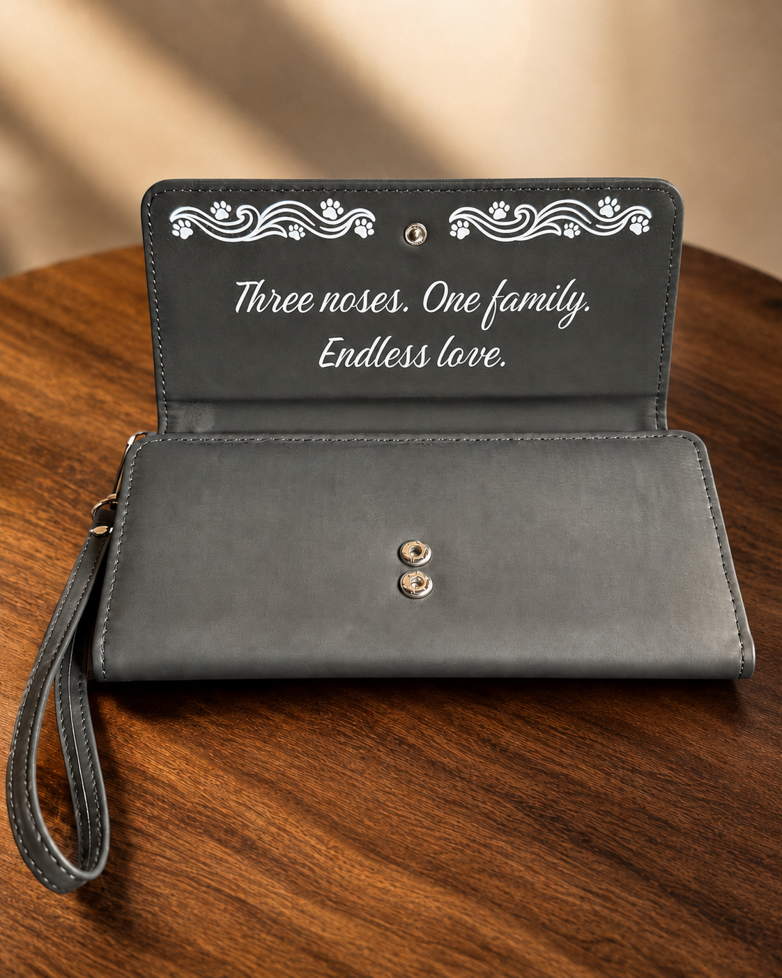 Pampered Tri-Fold Wristlet