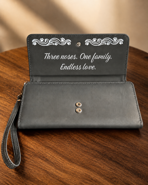Pampered Tri-Fold Wristlet
