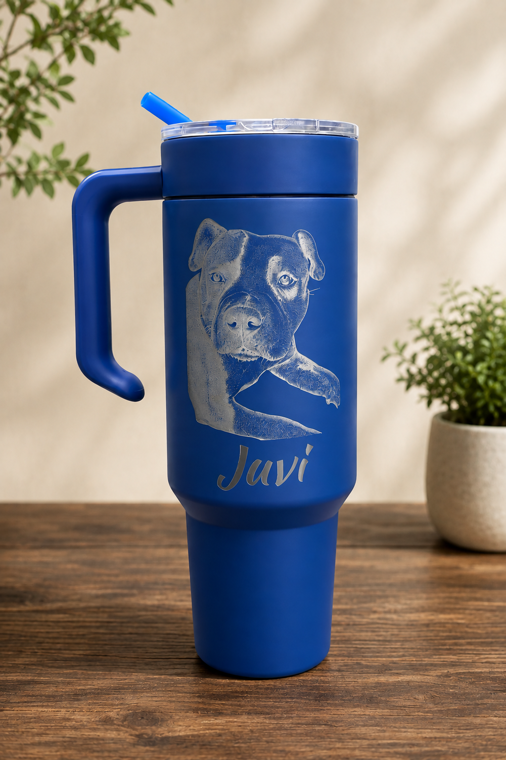 Signature Pet Portrait Tumbler