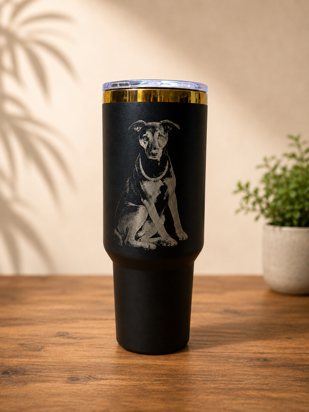 Signature Pet Portrait Tumbler