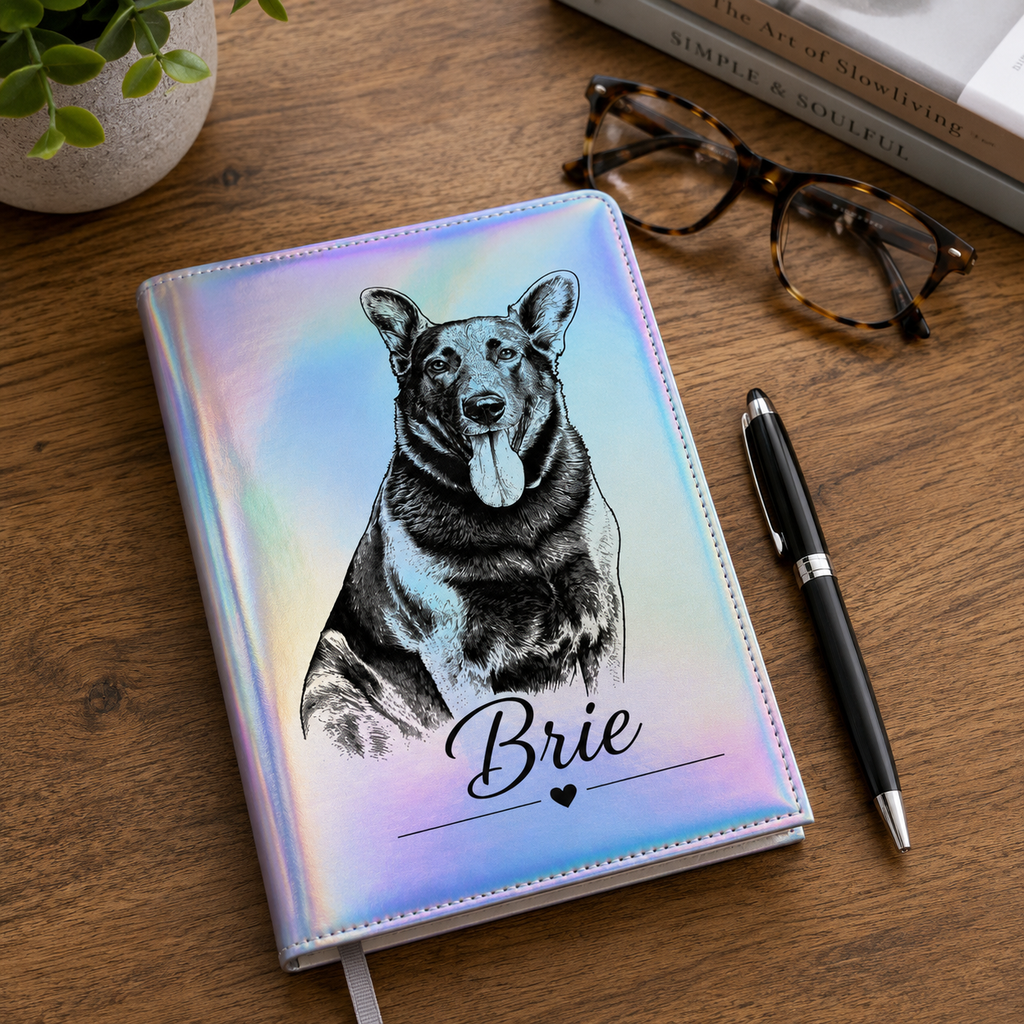 Custom Pet Portrait Signature Journal